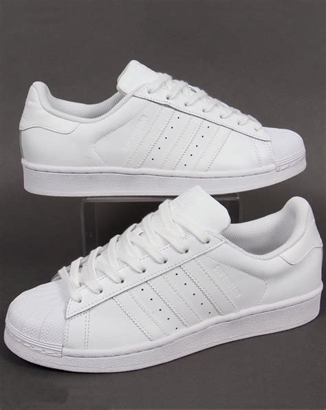 Adidas white shoes